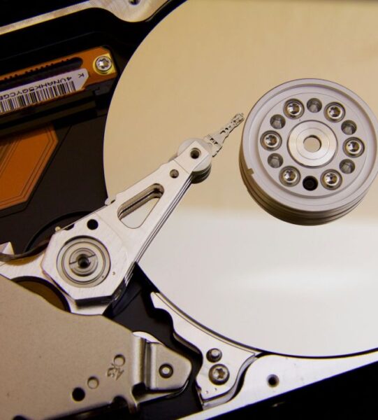 Silver Hard Drive Internal